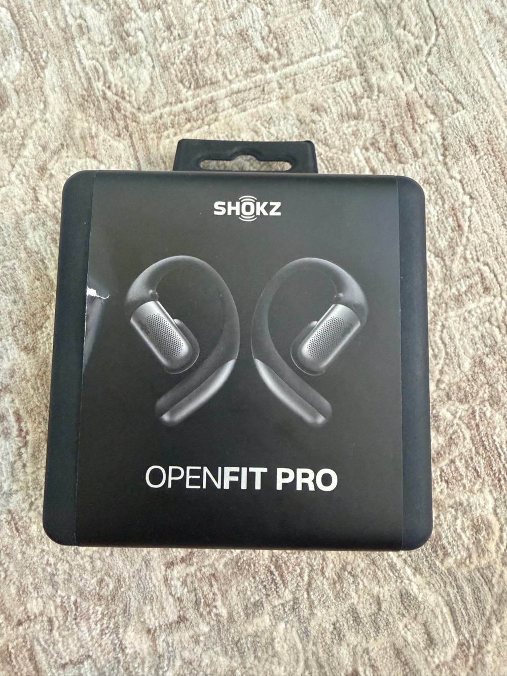 SHOKZ OpenFit Pro Open-Ear True Wireless Earbuds, Black